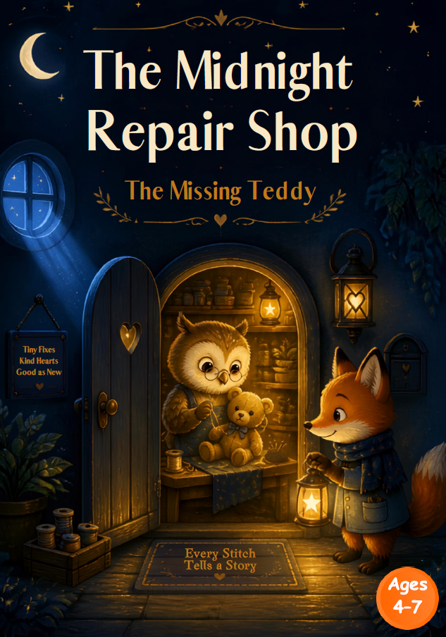 The Midnight Repair Shop: The Missing Teddy cover